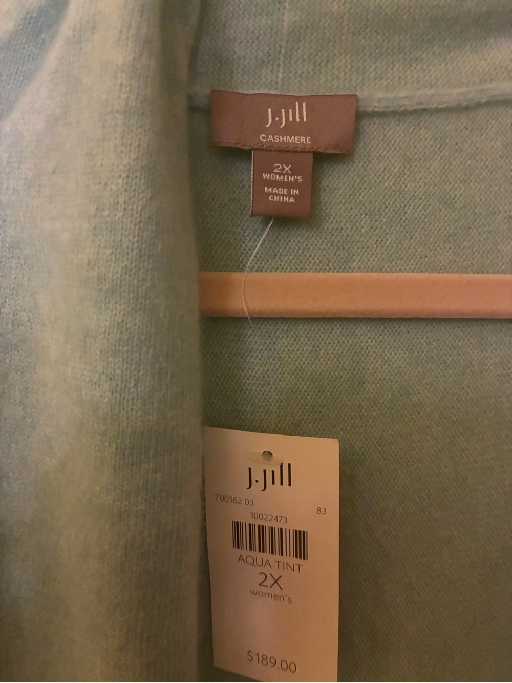 100% cashmere J. Jill open sweater - Picture 3 of 6
